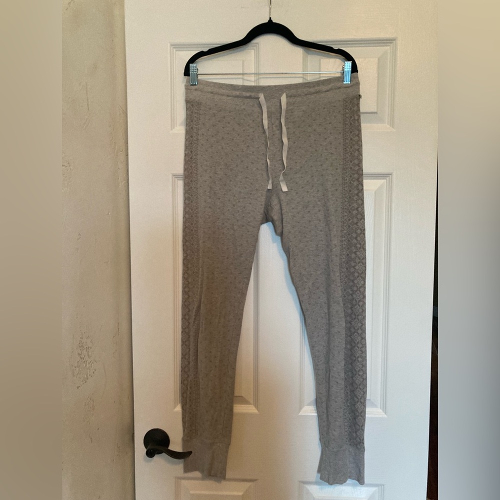 Eddie Bauer Sleepwear Pajama Pants, Gray, Size Medium
